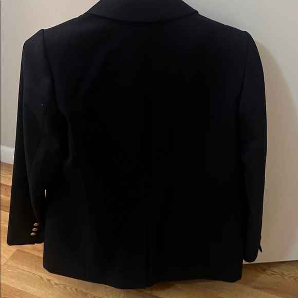 Sezane Michele Suit Jacket Navy - Size 4 - Picture 5 of 5